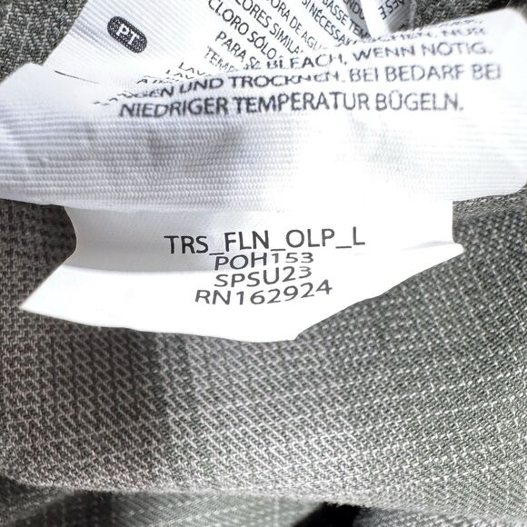 Bylt Trestles Flannel Shirt Mens Large Green Plaid Double Pocket Embroidery Logo - Picture 7 of 12